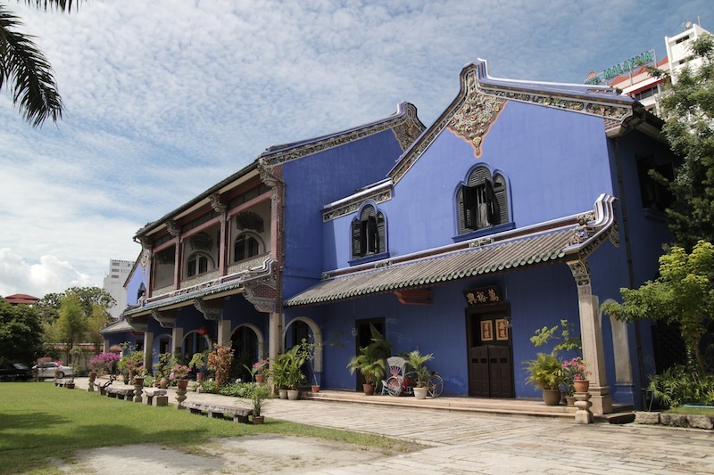 张弼士的故居，被当地人称为“蓝屋”。  维基百科 图